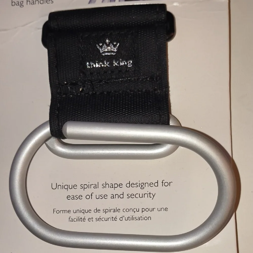Jumbo Swirly Hook - Black